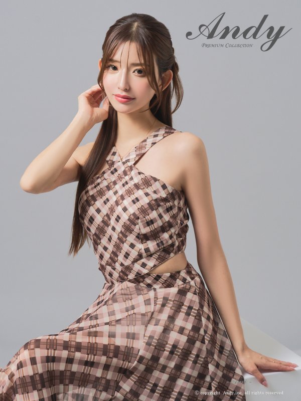 ブラウン　モデル：あみ　身長：163cm　着用サイズ：Sサイズ