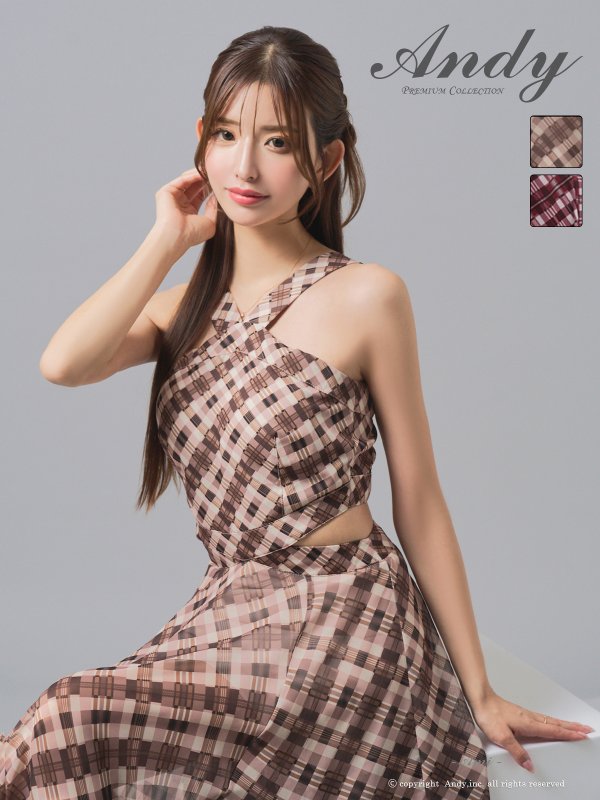 ブラウン　モデル：あみ　身長：163cm　着用サイズ：Sサイズ