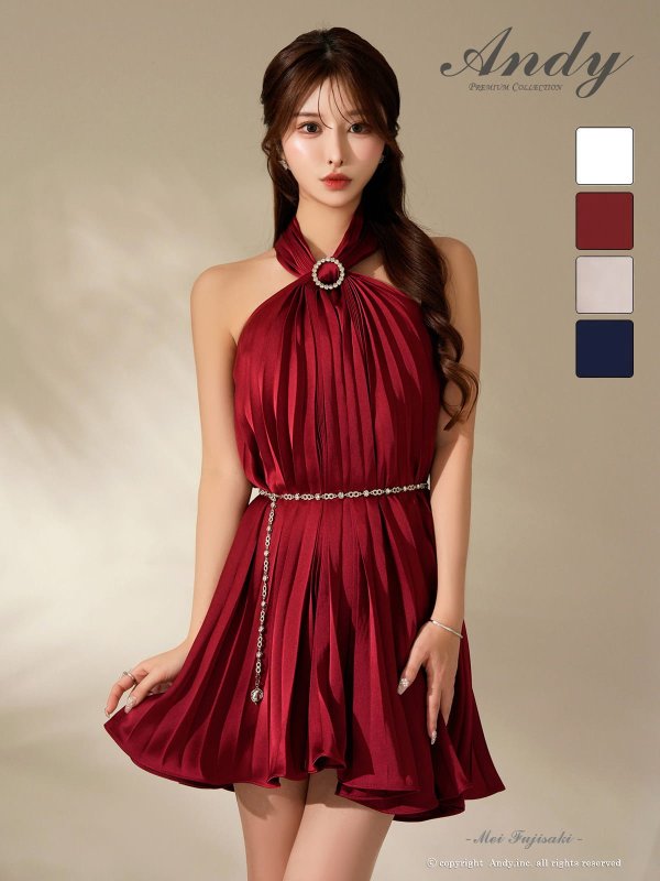 バーガンディー　モデル：藤咲めい　着用サイズ：Sサイズ