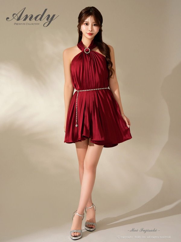 バーガンディー　モデル：藤咲めい　着用サイズ：Sサイズ