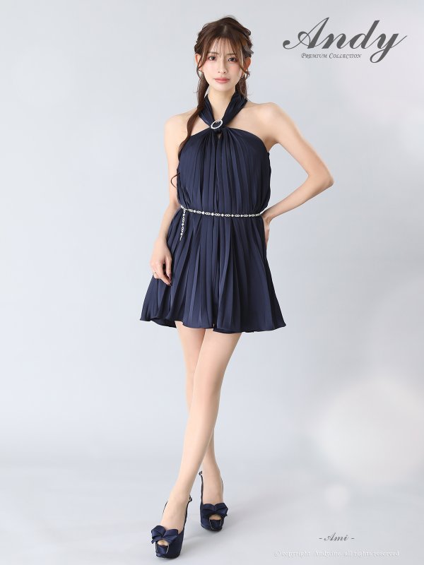 ネイビー　モデル：あみ　身長：163cm　着用サイズ：Sサイズ