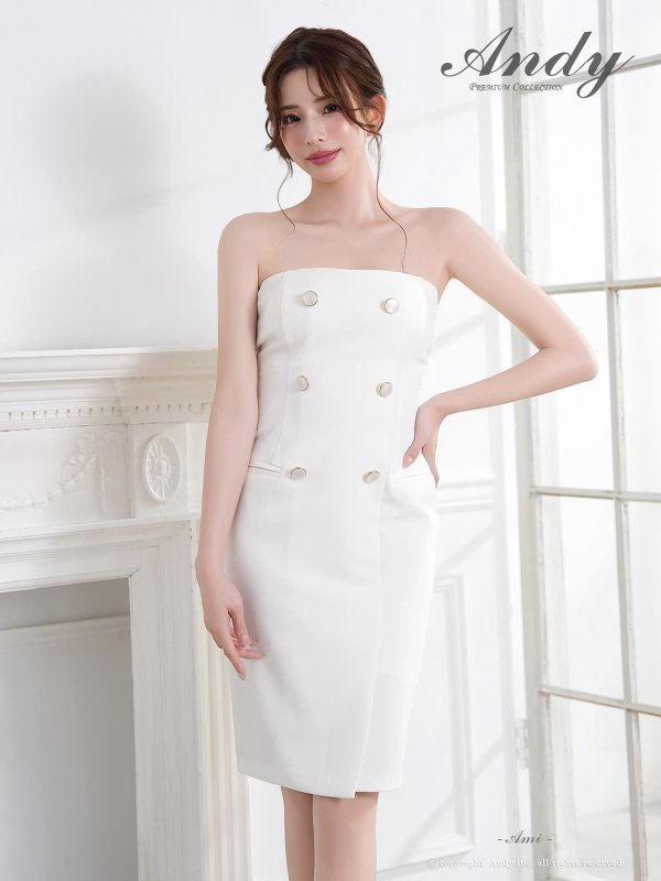 ホワイト　モデル：あみ　身長：163cm　着用サイズ：Sサイズ