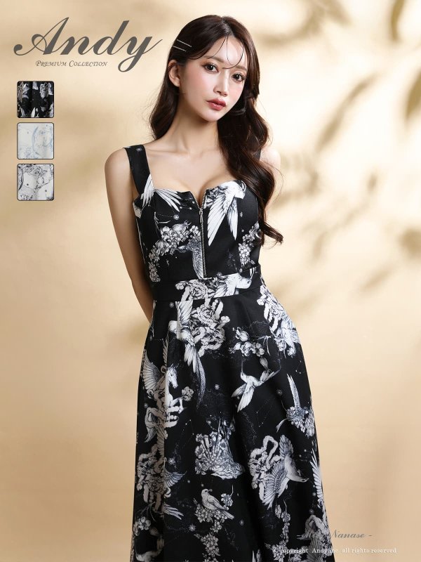 ブラック　モデル：七瀬みほ　身長：162cm　着用サイズ：Sサイズ