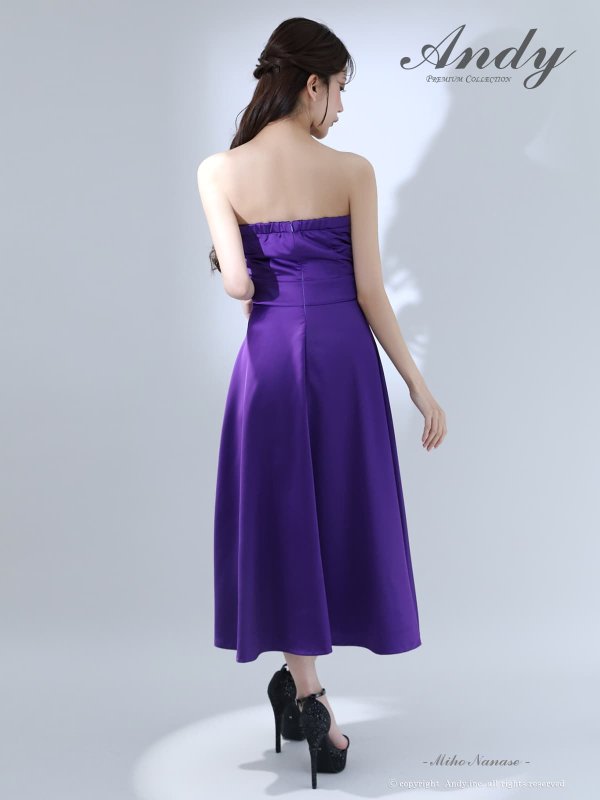 パープル モデル：七瀬みほ　身長：162cm　着用サイズ：Sサイズ