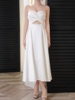 オフホワイト モデル：藤崎めい　身長：159cm　着用サイズ：Sサイズ