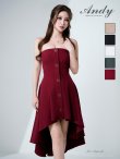 ワインレッド　モデル：藤崎めい　身長：159cm　着用サイズ：Sサイズ