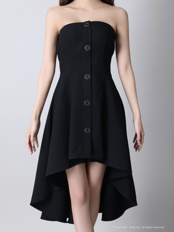 ブラック　モデル：七瀬みほ　身長：162cm　着用サイズ：Sサイズ