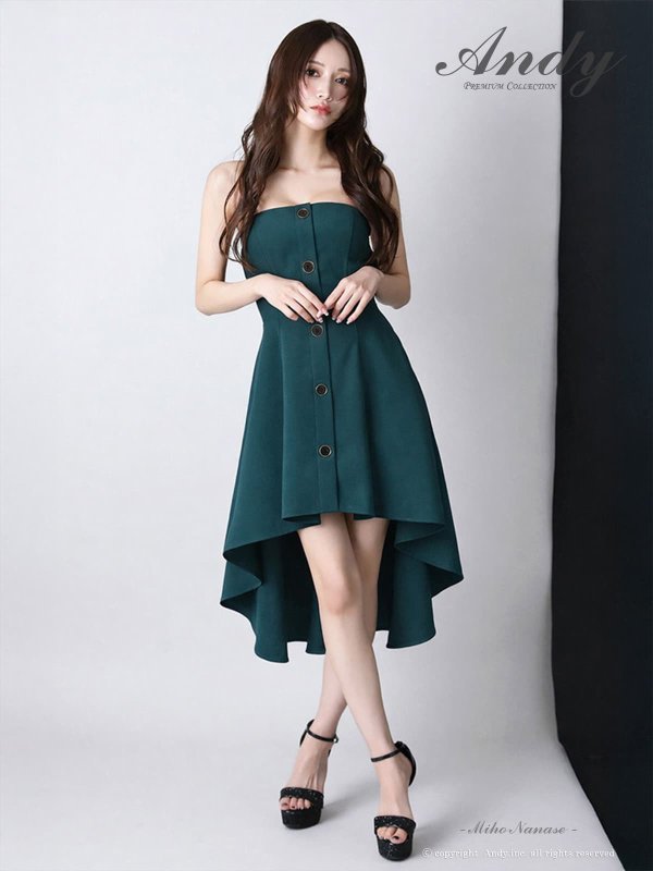 モスグリーン　モデル：七瀬みほ　身長：162cm　着用サイズ：Sサイズ