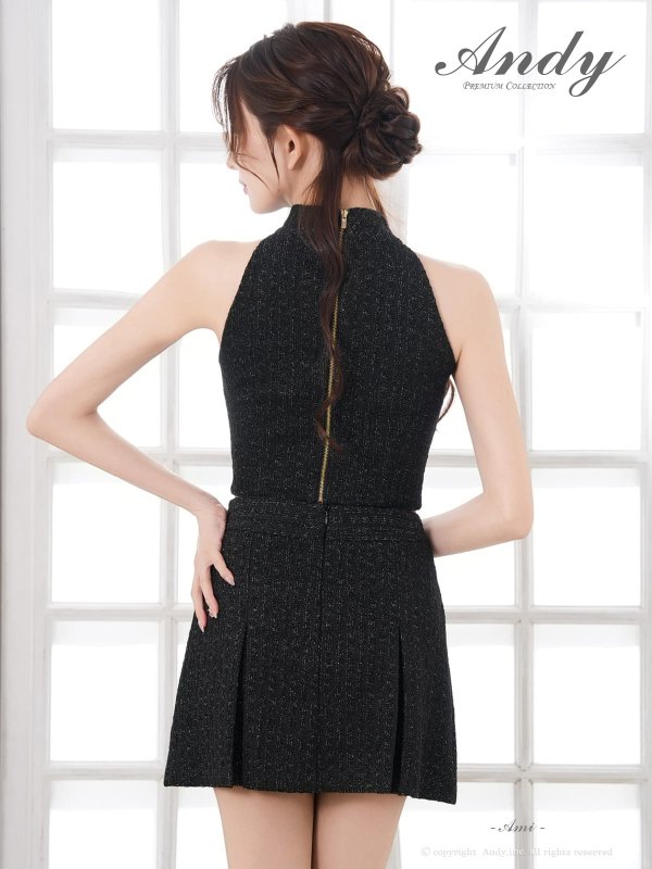 ブラック　モデル：あみ　身長：163cm　着用サイズ：Sサイズ