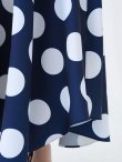 ネイビー　モデル：藤崎めい　身長：159cm　着用サイズ：Sサイズ