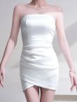 ホワイト　モデル：あっすん　身長：164cm　着用サイズ：Sサイズ