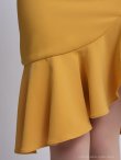 サフランイエロー モデル：七瀬みほ　身長：162cm　着用サイズ：Sサイズ