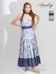 ネイビープリント モデル：リサ　身長：164cm　着用サイズ：Sサイズ