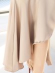シャンパンベージュ モデル：らら 身長：160.5cm 着用サイズ：Sサイズ