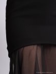 ブラック モデル：七瀬みほ　身長：162cm　着用サイズ：Sサイズ