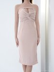 ピンクベージュ モデル：藤崎めい　身長：159cm　着用サイズ：Sサイズ