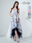 ネイビープリント　モデル：藤崎めい　身長：159cm　着用サイズ：Sサイズ