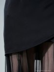 ブラック　モデル：藤崎めい　身長：159cm　着用サイズ：Sサイズ