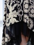 ブラック　モデル：りさ　身長：164cm　着用サイズ：Sサイズ