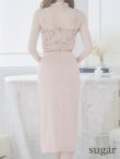 画像9: 【Anier ROBE./アニエルローブ】【ROBE de FLEURS/ローブドフルール】フラワーレース/ チェーン/ キャミソール/ ビジュー/ ミディアム丈/ セットアップ/ 2ピース/ ミディアムドレス/ キャバドレス[OF2] (9)