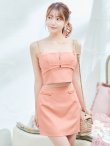 画像6: XSサイズあり【Anier ROBE./アニエルローブ】【ROBE de FLEURS/ローブドフルール】チェーン/ フェティッシュ/ セットアップ/ 2ピース/ キャミソール/ タイト/ ミニドレス/ キャバドレス[OF2] (6)