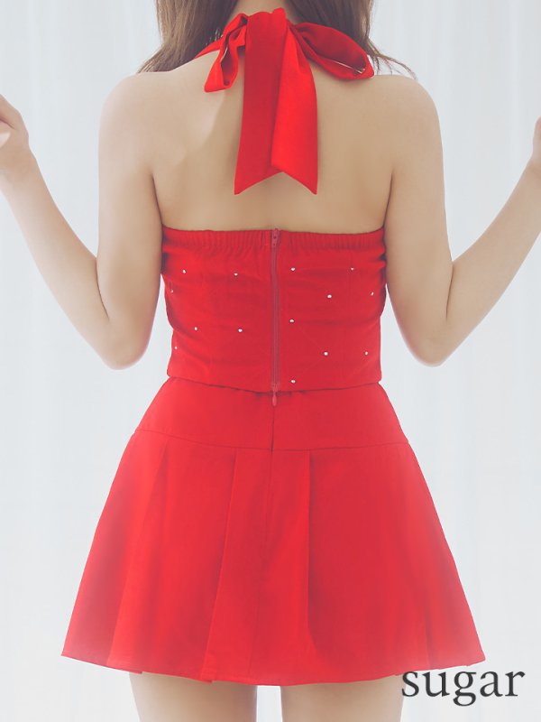 レッド モデル：三上悠亜　身長：159cm　着用サイズ：Sサイズ