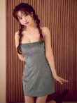 グレー　モデル：三上悠亜　身長：159cm　着用サイズ：Sサイズ