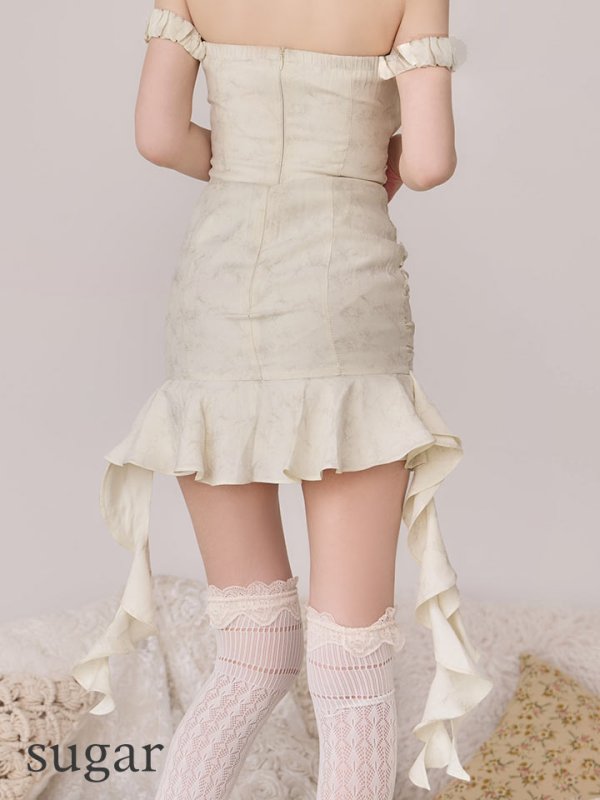 アイボリーグレー モデル：ゆめ　身長：160cm　着用サイズ：Sサイズ