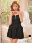 ブラック　モデル：明日花キララ　身長162cm　着用サイズ：Sサイズ