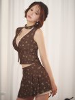 ブラウン　モデル：れみれみ　身長：163cm　着用サイズ：Sサイズ