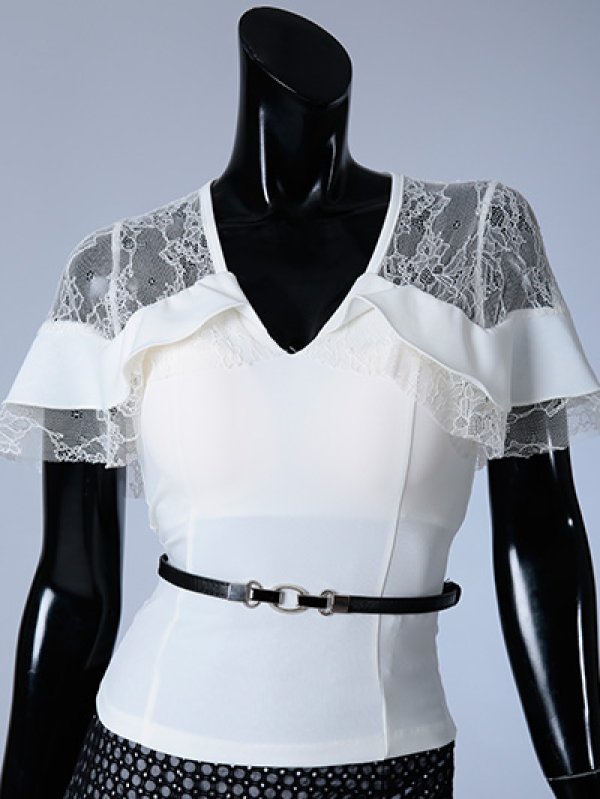 画像4: 【an/アン】レース/ベルト/セットアップ/キャバドレス[OF05] (4)