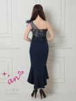 画像50: 【an ANDY Fashion Press 08 COLLECTION 01】フラワーレース/ ワンショル/ リボンデザイン/ フリル/ チュール/ マーメイド/ ミディアム/ キャバドレス long[OF05] (50)