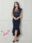 画像48: 【an ANDY Fashion Press 08 COLLECTION 01】フラワーレース/ ワンショル/ リボンデザイン/ フリル/ チュール/ マーメイド/ ミディアム/ キャバドレス long[OF05] (48)