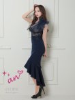 画像49: 【an ANDY Fashion Press 08 COLLECTION 01】フラワーレース/ ワンショル/ リボンデザイン/ フリル/ チュール/ マーメイド/ ミディアム/ キャバドレス long[OF05] (49)
