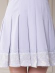 画像33: 【an /アン】襟付き/ ドットチュール/ レース切替/ ノースリーブ/ プリーツ/ フレア/ ミニドレス/ キャバドレス[OF05] (33)