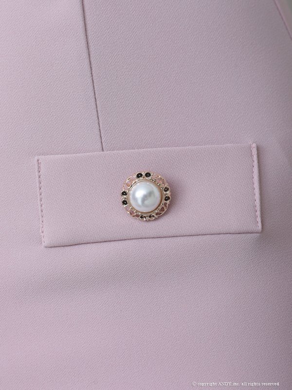 画像42: 【LIMITED SALE開催中！! 11月11日より順次発送予定】【an /アン】マーメイド/ フリル/ レース切り替え/ パール/ ノースリーブ/ ミニドレス/ キャバドレス[OF05] (42)