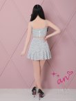 画像12: 【an/アン】セットアップ/ キャミソール/ ゴールドバックル/ チェーンパイピング/ ボタン/ プリーツ/ ツーピース/ ミニドレス/ キャバドレス[OF05] (12)