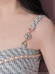画像14: 【an/アン】セットアップ/ キャミソール/ ゴールドバックル/ チェーンパイピング/ ボタン/ プリーツ/ ツーピース/ ミニドレス/ キャバドレス[OF05] (14)