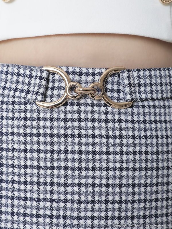 画像29: 【an/アン】セーラーカラー/ 襟付き/ セットアップ/ ノースリーブ/ ギンガムチェック/ Aライン/ フレア/ ミニドレス/ キャバドレス[OF05] (29)