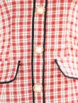 画像48: 【みゆう/関西コレクション着用】【an/アン】ギンガムチェック柄/ オフショルダー/ ショルダーリボン/ パールボタン/ プリーツ/ フレア/ ミニドレス/ キャバドレス[OF05] (48)