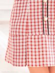 画像49: 【みゆう/関西コレクション着用】【an/アン】ギンガムチェック柄/ オフショルダー/ ショルダーリボン/ パールボタン/ プリーツ/ フレア/ ミニドレス/ キャバドレス[OF05] (49)