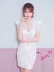 ホワイト　モデル：桜咲乃愛　身長：164cm　着用サイズ：Sサイズ