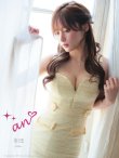 画像4: XSサイズあり【an/アン】ツイード/ チェーン/ バックル/ フロントジップ/ ノースリーブ/ バックリボン/ タイト/ ミニドレス/ キャバドレス[OF05] (4)