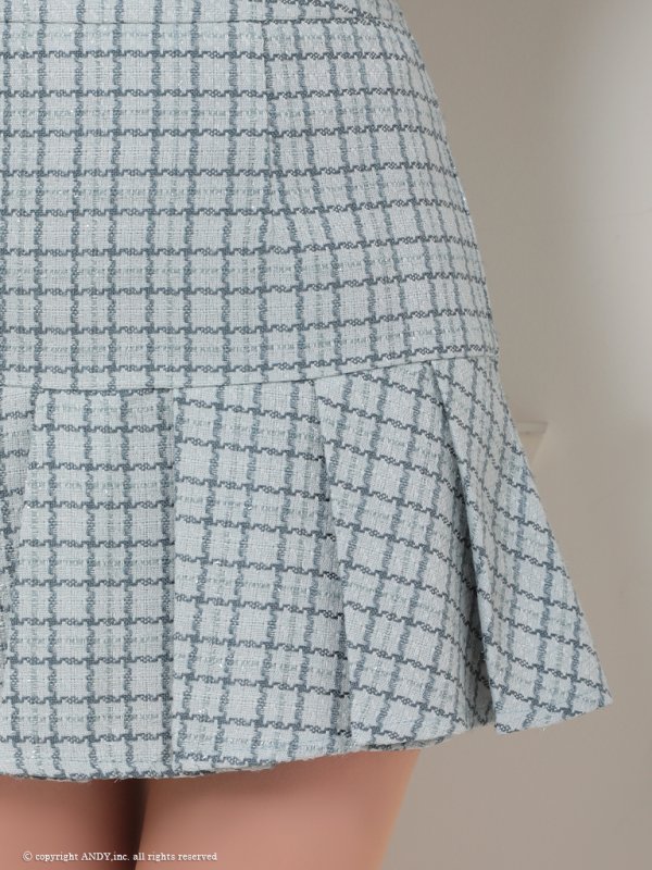 画像16: XSサイズあり【an /アン】 襟付き/ フロントジップ/ 袖付き/ 半袖/ プリーツ/フレア/ ミニドレス/ キャバドレス[OF05] (16)