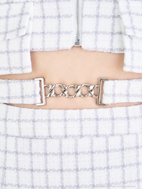 画像8: XSサイズあり【an /アン】 襟付き/ フロントジップ/ 袖付き/ 半袖/ プリーツ/フレア/ ミニドレス/ キャバドレス[OF05] (8)