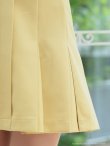 画像25: XSサイズあり【an/アン】ジャケット風カラー/ 襟付き/ パールボタン/ 袖あり/ ハーフスリーブ/ プリーツ/ ワンピース/ ミニドレス/ キャバドレス[OF05] (25)