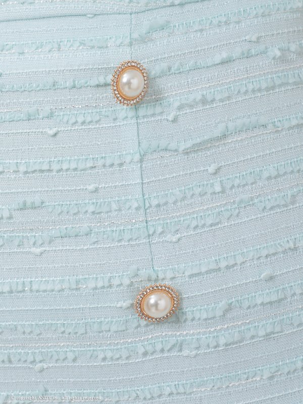 画像7: XSサイズあり【an /アン】リボン/ キャミソール/ フロントジップ/ プリーツ/ Aライン/ セットアップ/ ミニドレス/ キャバドレス[OF05] (7)