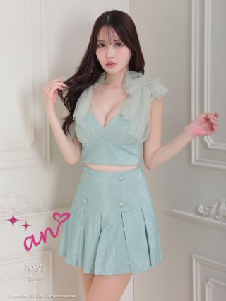 ミニドレス：グリーン・ミント(緑)｜キャバドレス・ミニドレス通販はsugar