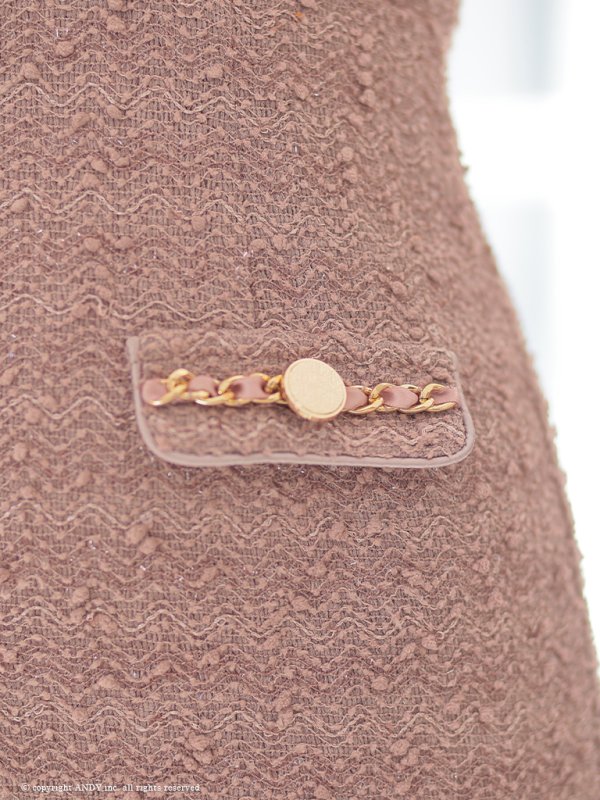 画像50: XSサイズあり【an /アン】 リボン/ ストレッチ/ フロントジップ/ タイト/ ミニドレス/ キャバドレス[OF05] (50)