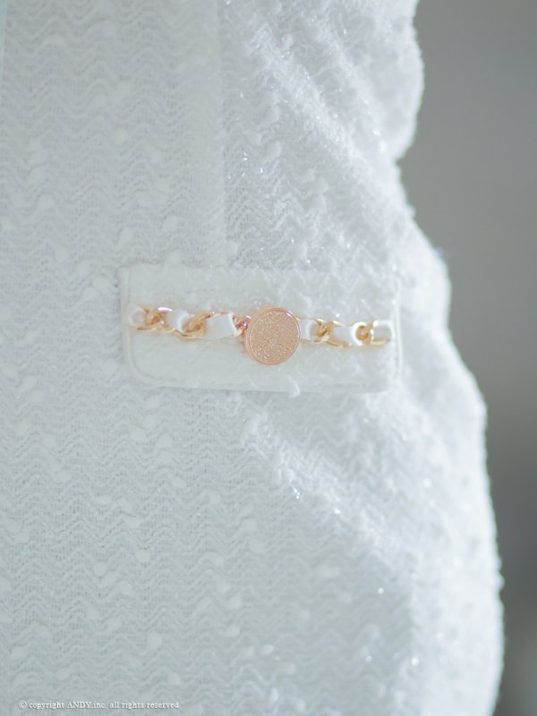 画像42: XSサイズあり【an /アン】 リボン/ ストレッチ/ フロントジップ/ タイト/ ミニドレス/ キャバドレス[OF05] (42)